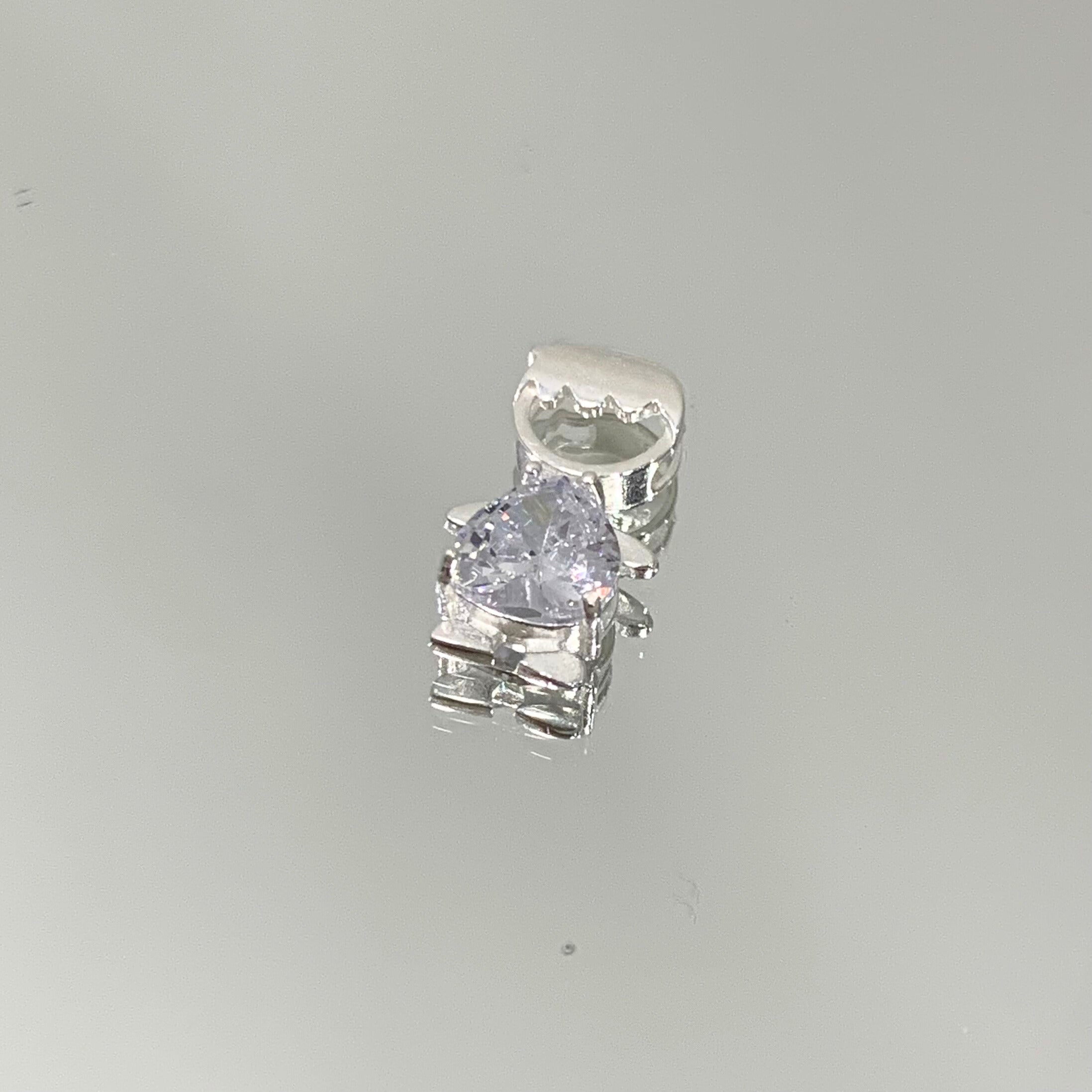 Pingente Menino Cristal em prata 925