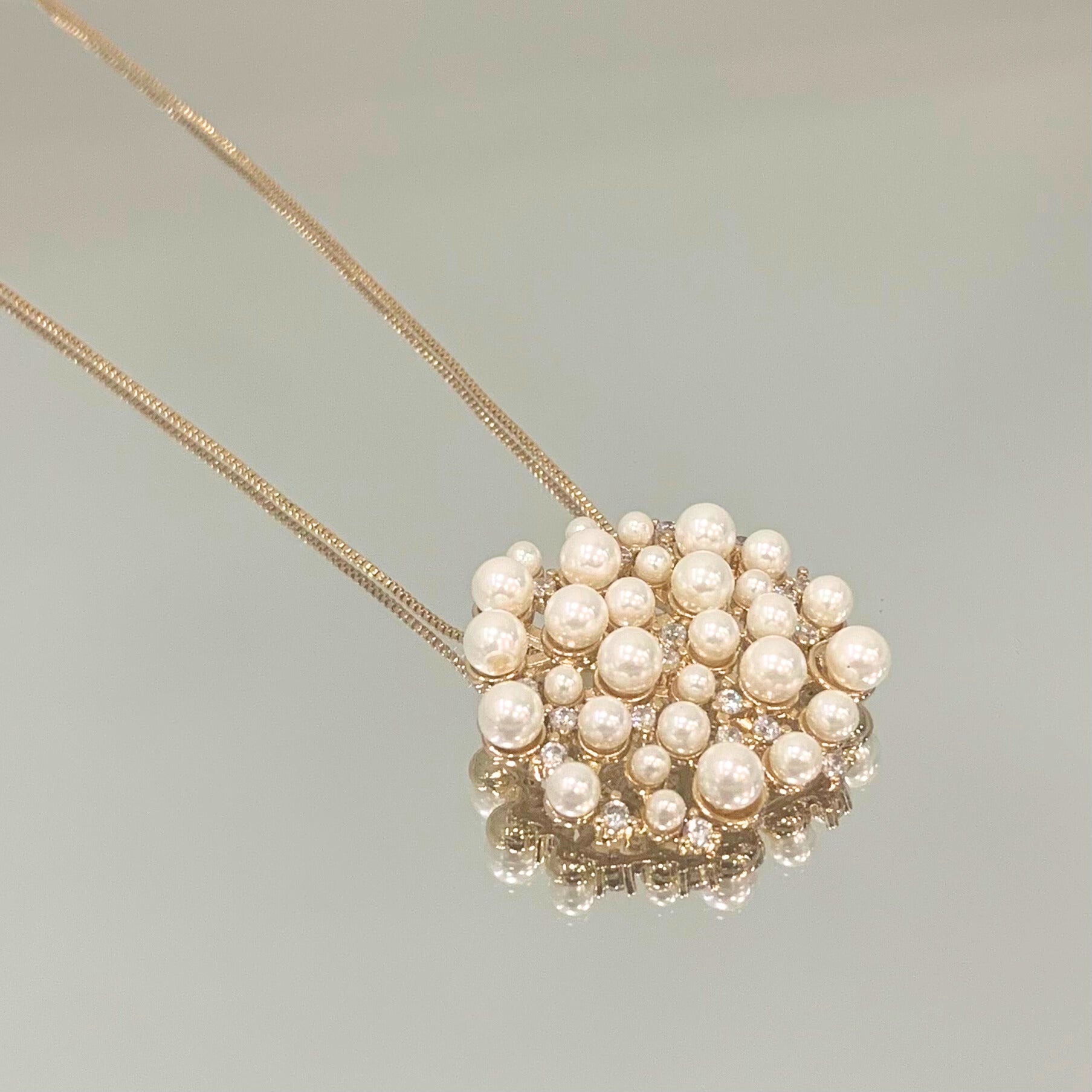 Colar Sputnik folheado a ouro 18K