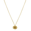 Colar Rosa folheado a ouro 18K