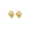 Brinco moranguinho folheado a ouro 18k