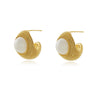 Brinco Imperatriz folheado a ouro 18K