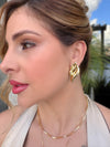 Choker Diamantada folheada a ouro 18K