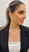 Brinco ear cuff folhas folheado a ouro 18K