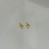 Brinco Pomba Divino folheado a ouro 18K