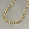 Choker Elo Tiff folheada a ouro 18K
