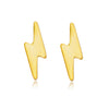 Brinco raio folheada em ouro 18K