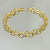Pulseira Corrente foheada a ouro 18K