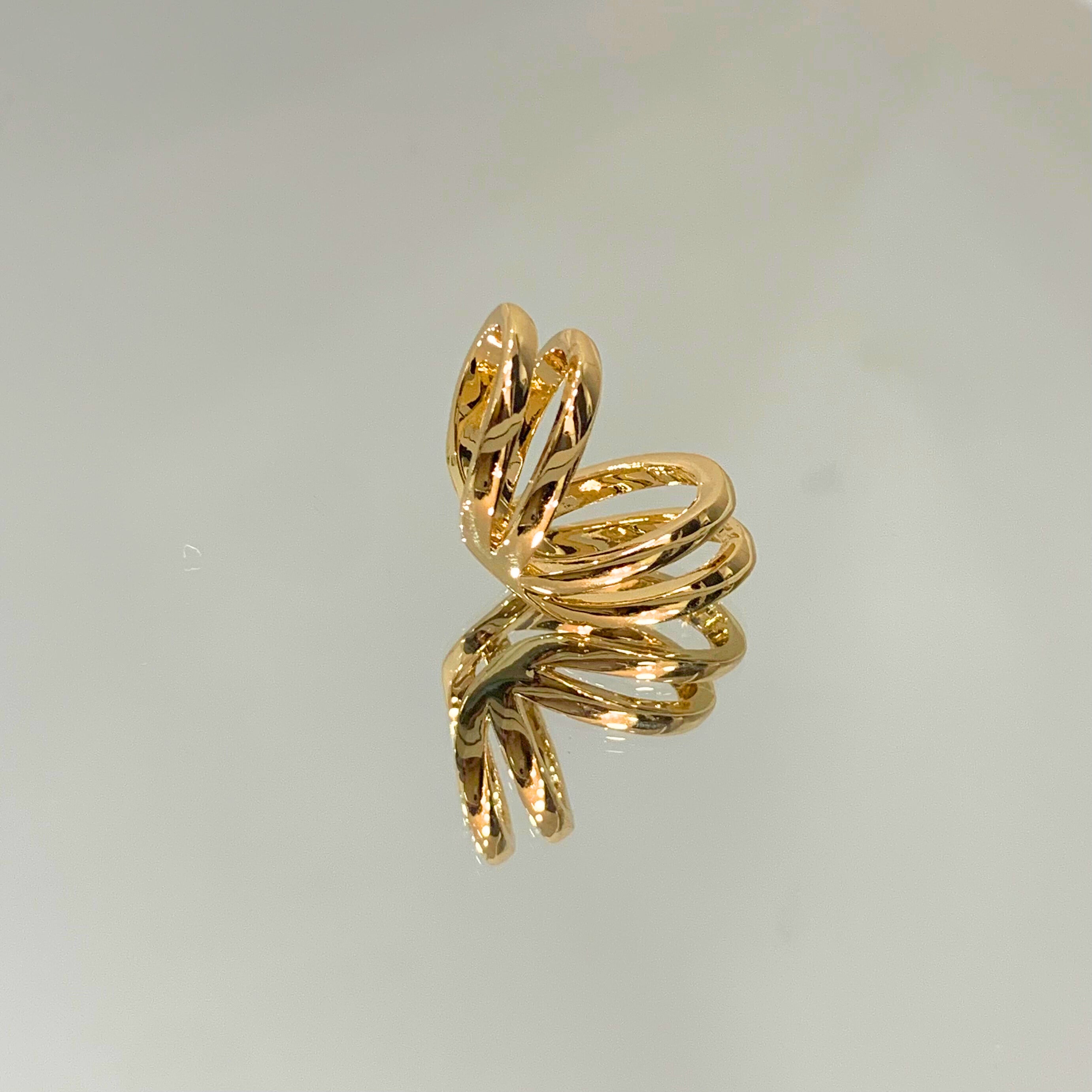 Piercing de encaixe Asa folheado a ouro 18K