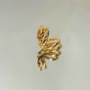 Piercing de encaixe Asa folheado a ouro 18K
