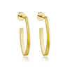 Brinco Boss folheado a ouro 18k