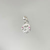 Berloque Menina Rosa em prata 925