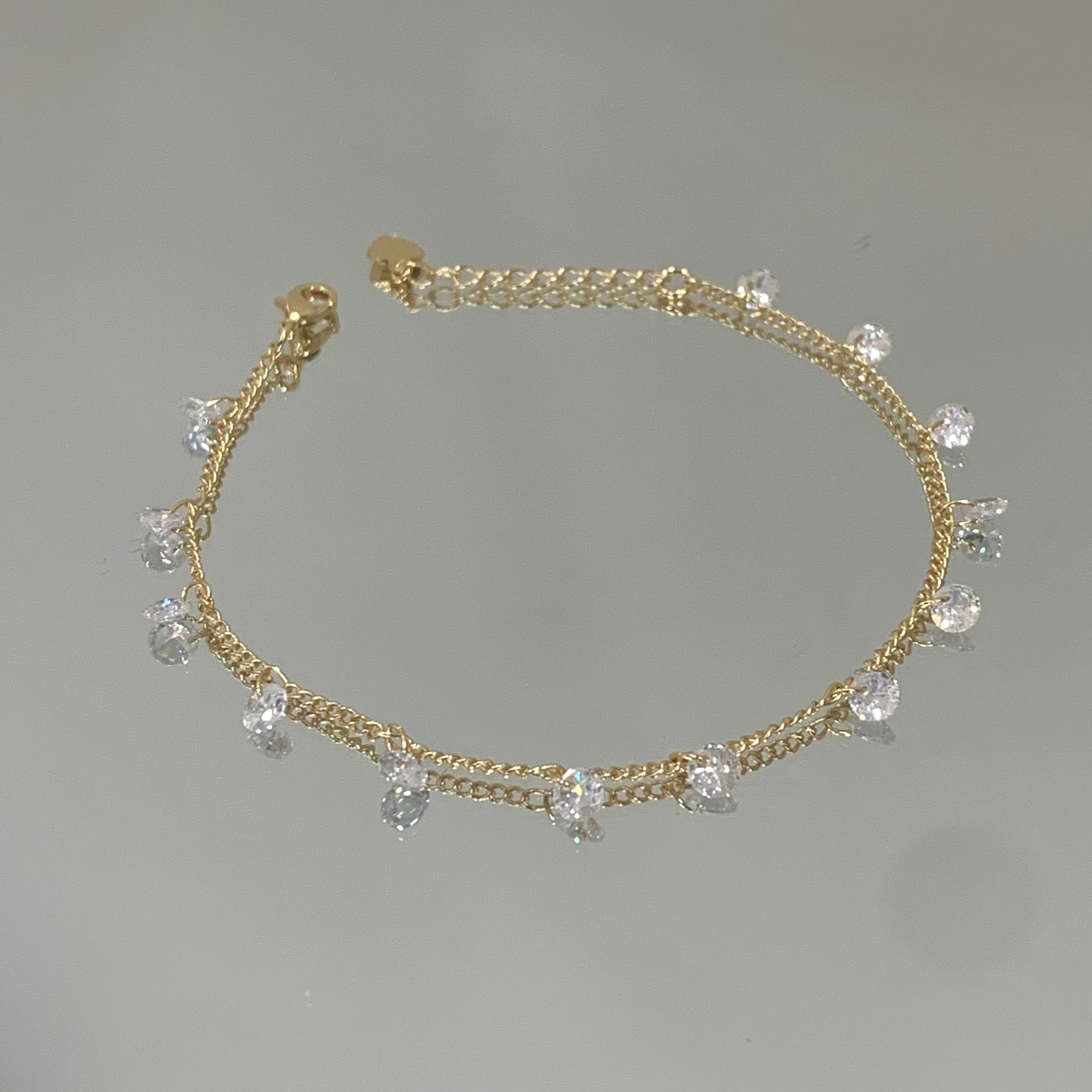 Pulseira Luz folheada a ouro 18K