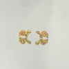 Brinco Tartaruga folheado a ouro 18K