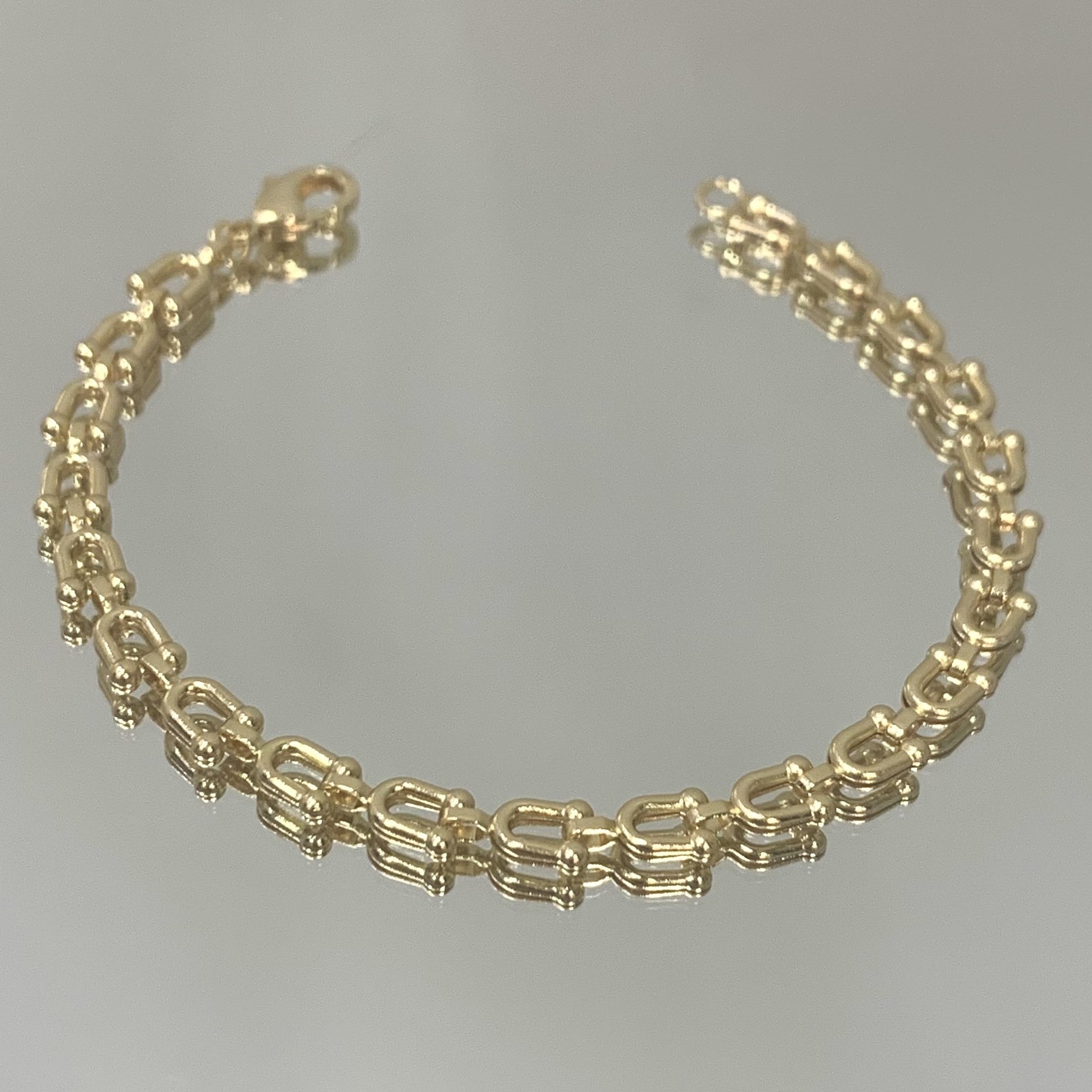 Pulseira Tiff P folheada a ouro 18K