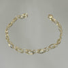 Pulseira Elos Curvos folheada a ouro 18K