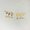 Brinco Galho folheado a ouro 18 K
