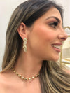 Colar Beans folheado a ouro 18K
