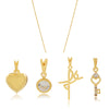 kit meu desejo folheado a ouro 18k