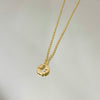 Colar Trevo Vazado folheado a ouro 18K