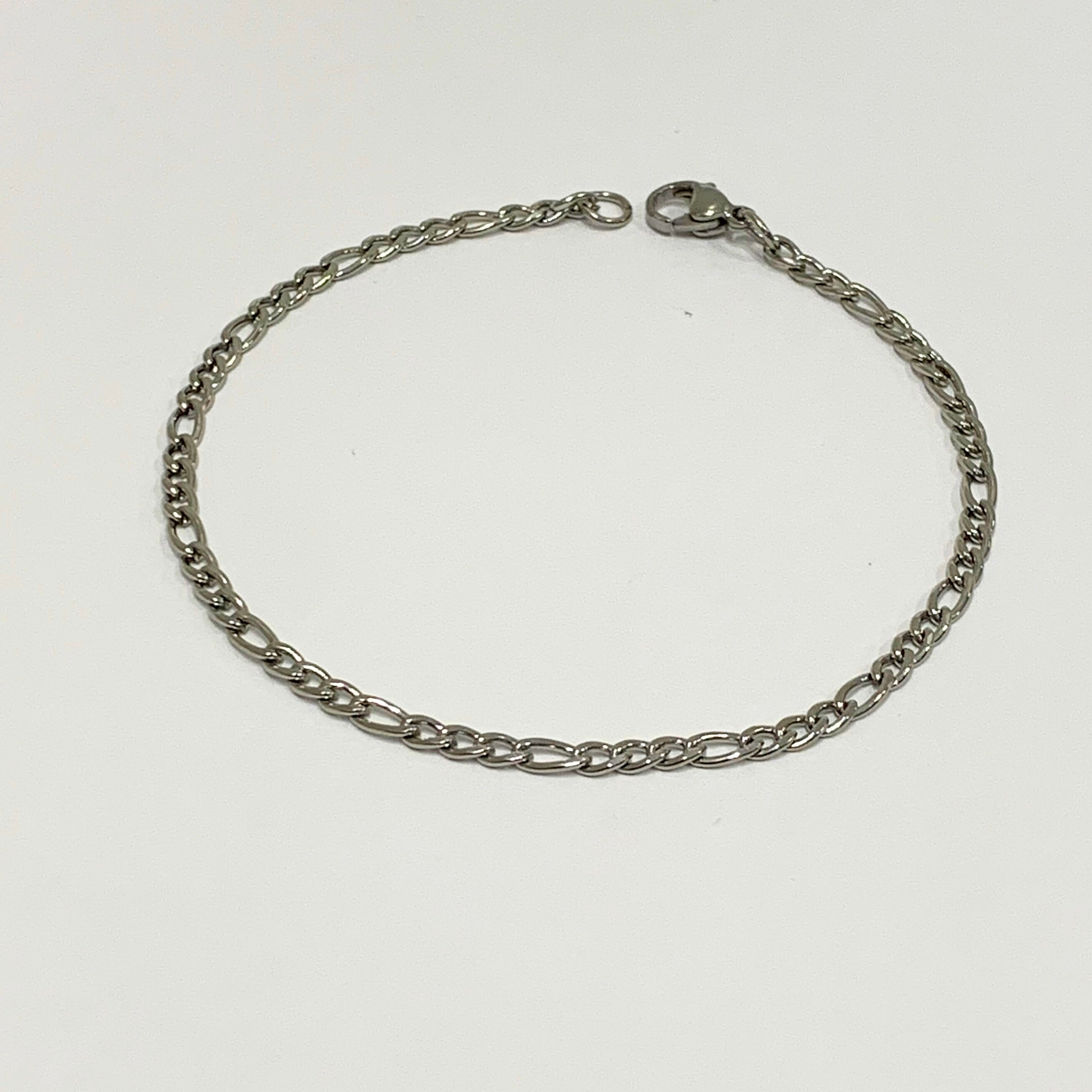 Pulseira alternada 3 x1 em aço inox