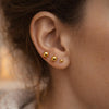 Brinco Trio de Bolinha folheado a ouro 18k