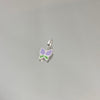 Berloque Borboleta Lilás em prata 925