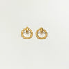 Brinco Lila folheado a ouro 18K