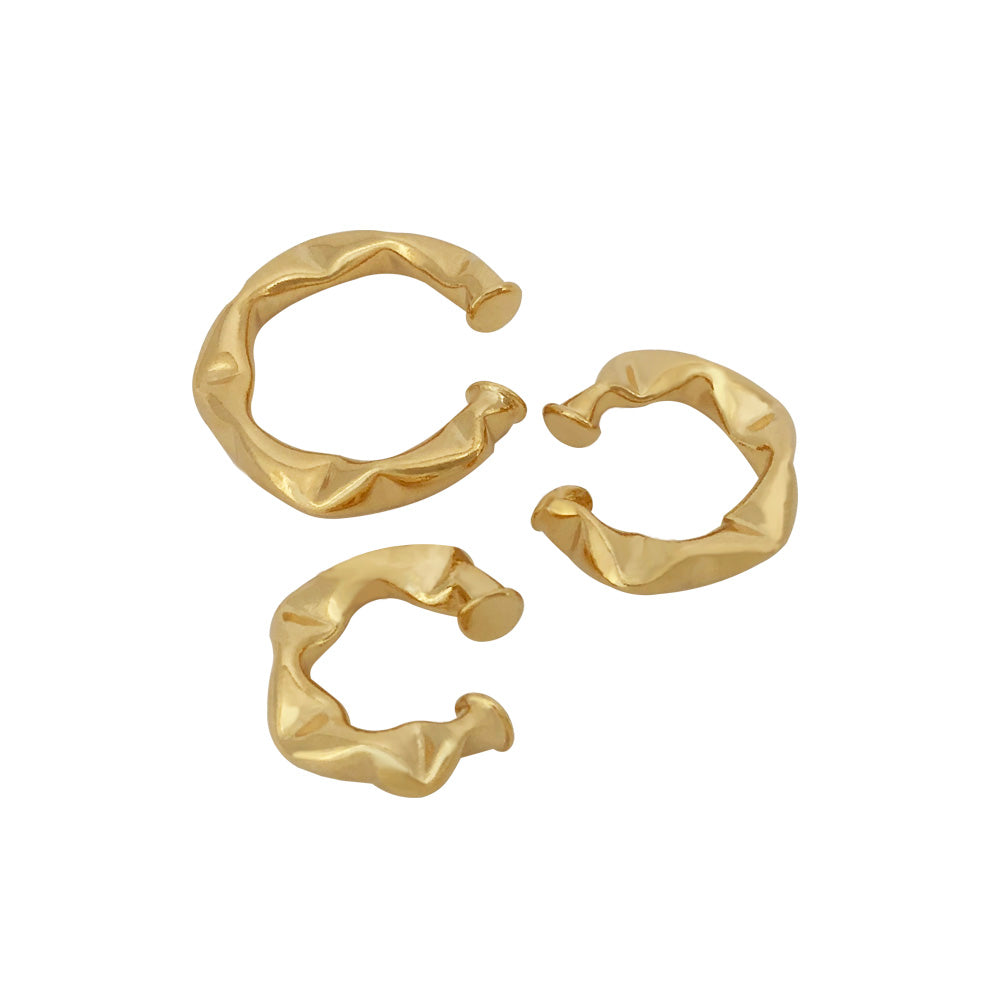 Piercing fake Juliette folheado a ouro 18K