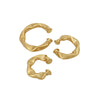 Piercing fake Juliette folheado a ouro 18K
