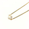 Choker Piastrine com pérola barroca folheada a ouro 18K