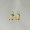 Brinco Argola click Barbie folheado a ouro 18K