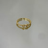 Anel Infinite folheado a ouro 18K