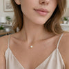 Colar Ponto de Luz 5mm folheado a ouro 18K
