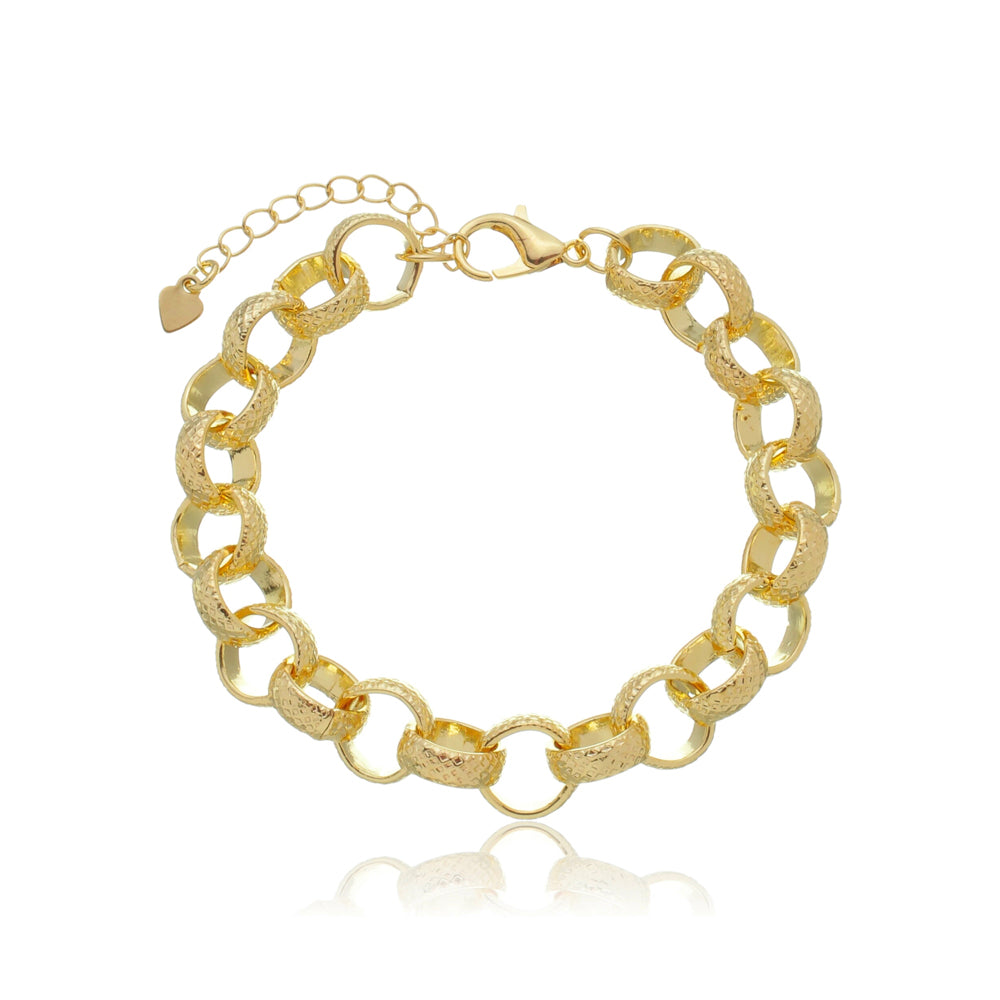Pulseira Zarah folheado a ouro 18K