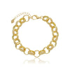 Pulseira Zarah folheado a ouro 18K