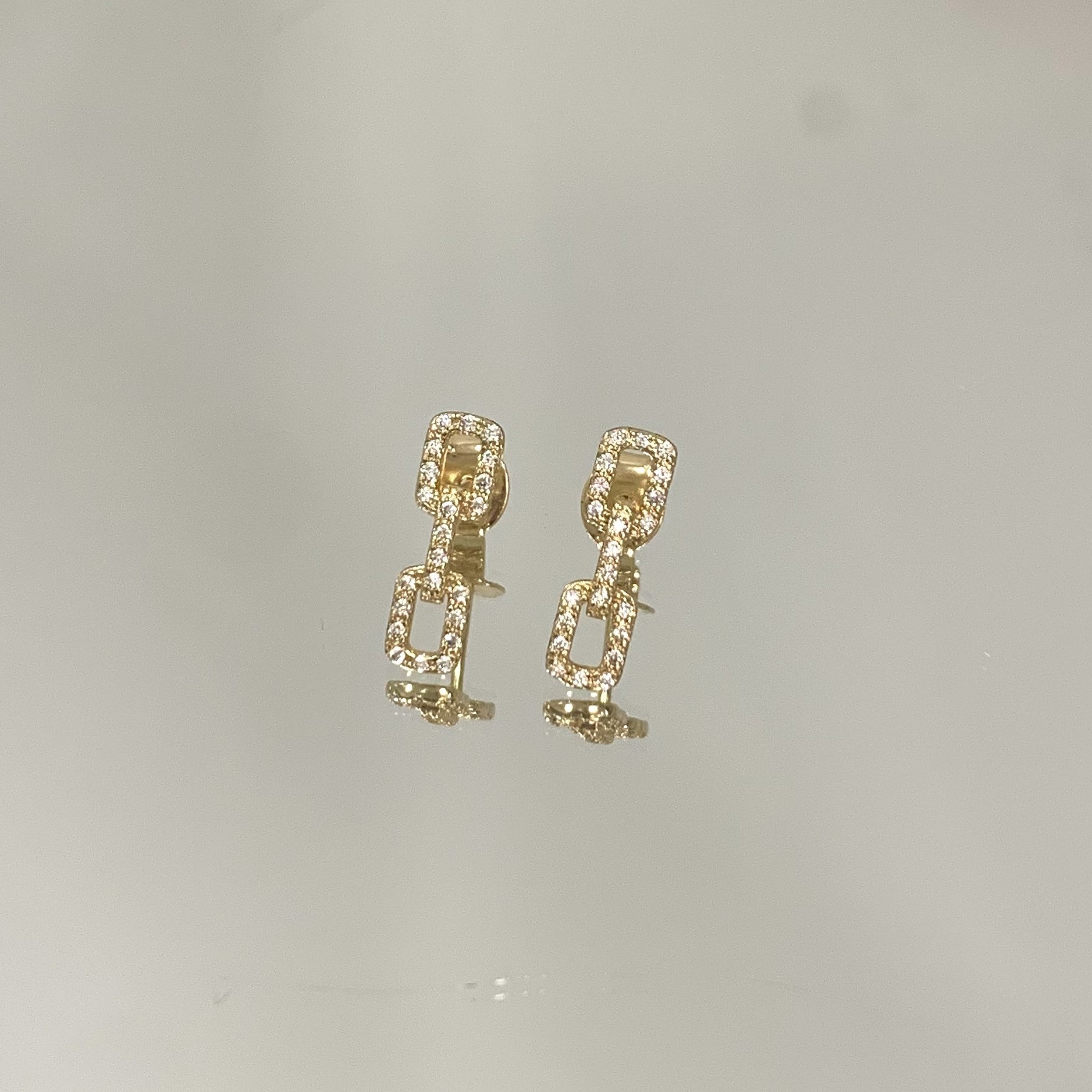 Brinco Corrente folheado a ouro 18K