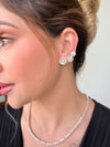 Brinco Trio Pizza folheado a ouro 18K