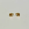 Brinco elefante folheado a ouro 18K