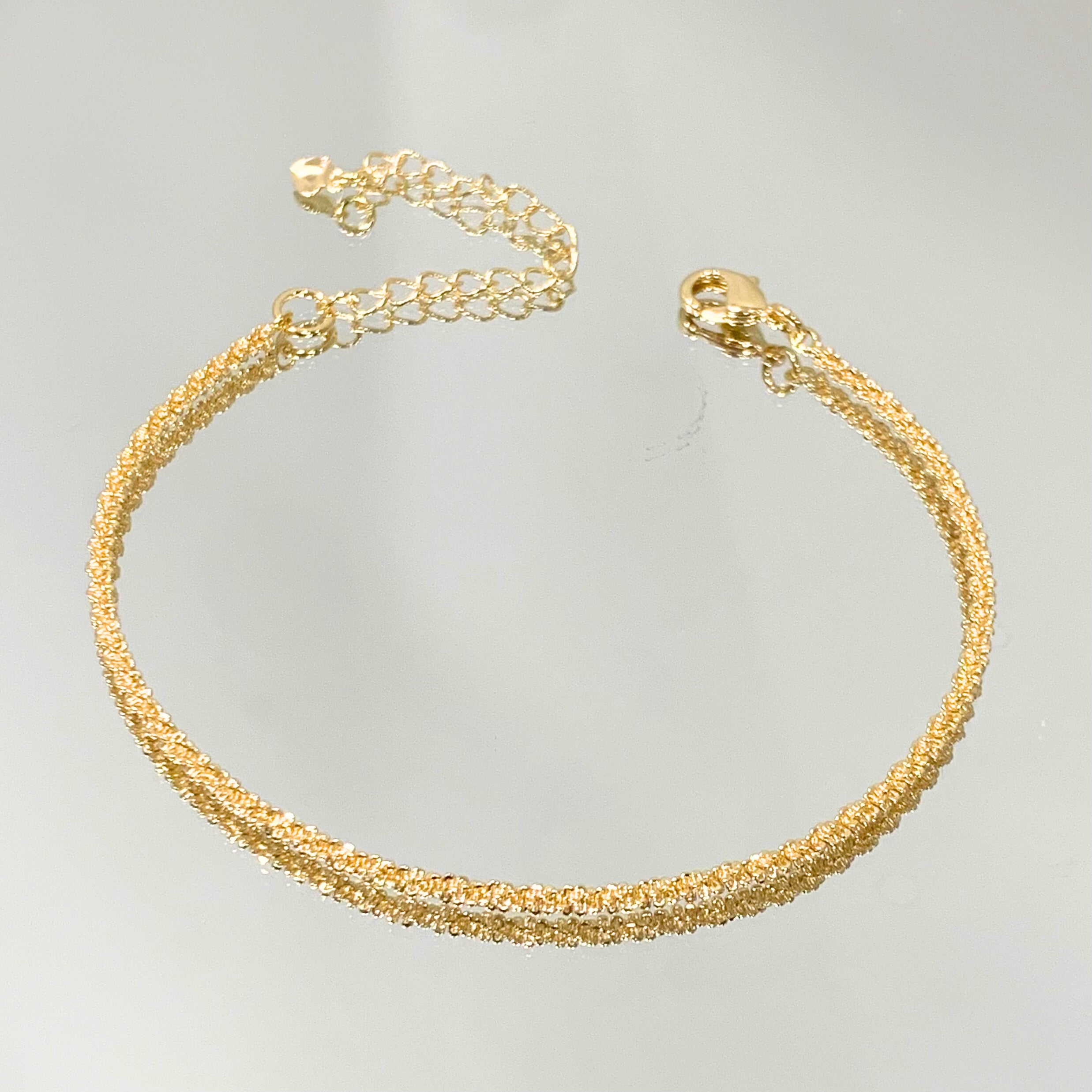Pulseira Delicate folheada a ouro 18K