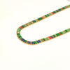 Choker Riviera Color Retangular folheada a ouro 18k