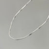 Choker Tracinhos folheada a prata