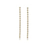 Brinco riviera M folheado a ouro 18k