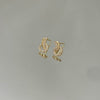 Brinco Cometa folheado a ouro 18K