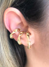 Piercing fake Juliette folheado a ouro 18K
