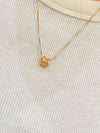 Colar Números Romanos folheado a ouro 18K