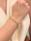Pulseira Corrente foheada a ouro 18K
