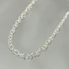 Choker Corrente folheada a prata