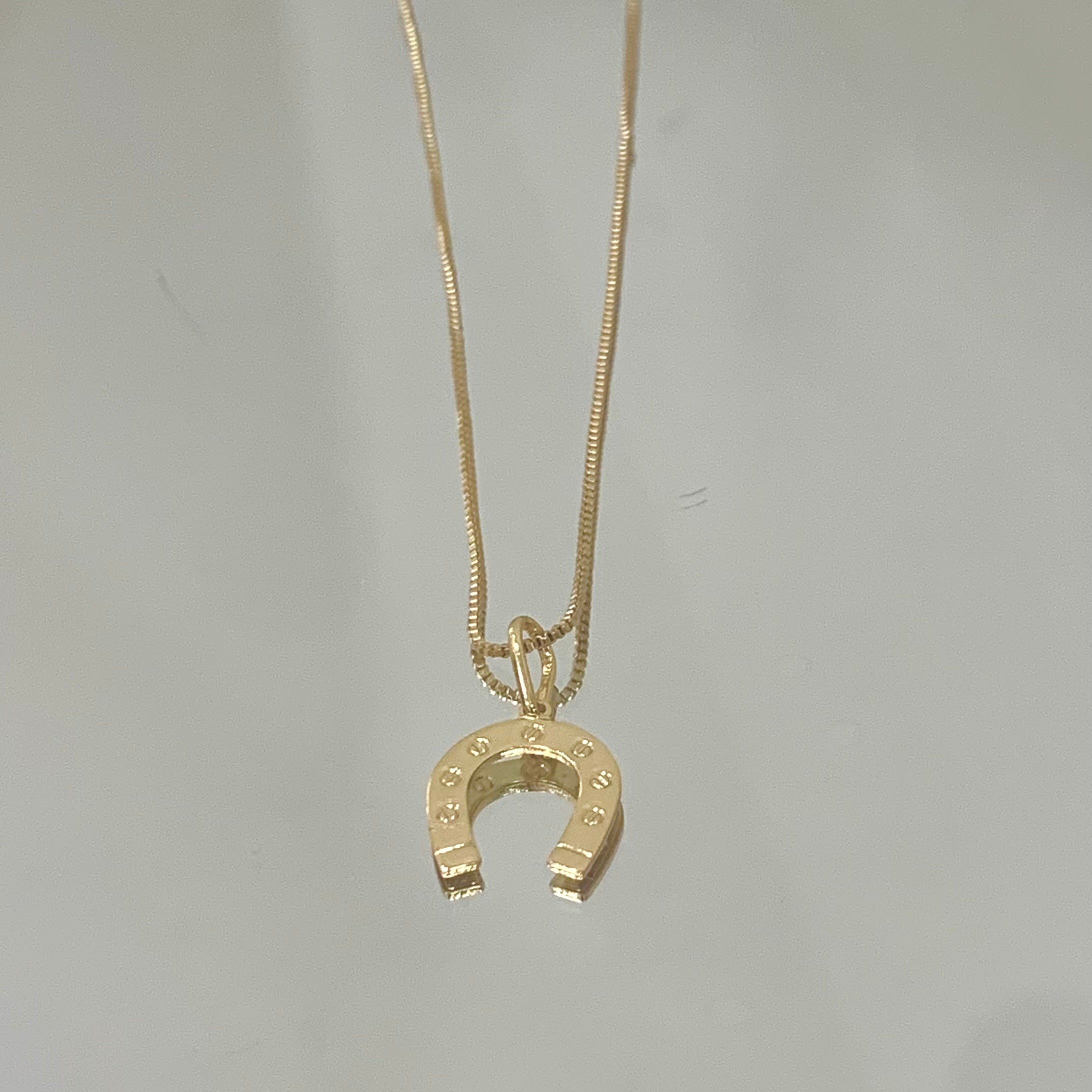 Colar Ferradura JN folheado a ouro 18K