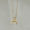Colar Ferradura JN folheado a ouro 18K