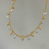 Choker Luz e Fe folheada a ouro 18K